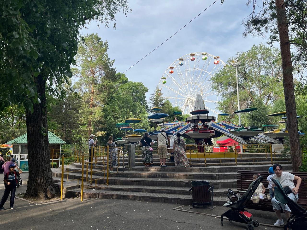Central Park - A beautiful Park in Almaty and one of the places to visit in Almaty