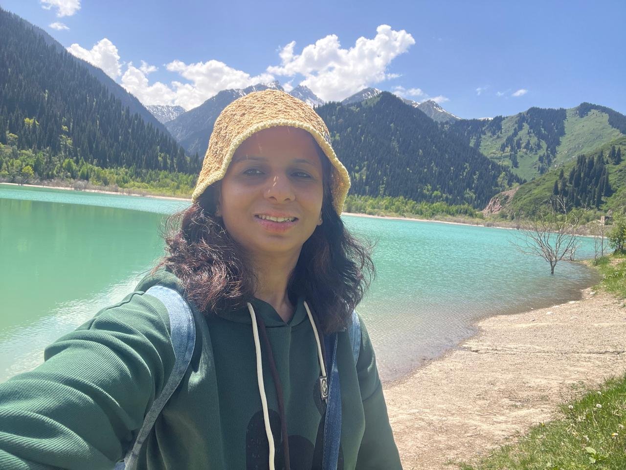 Issyk lake Kazakhstan