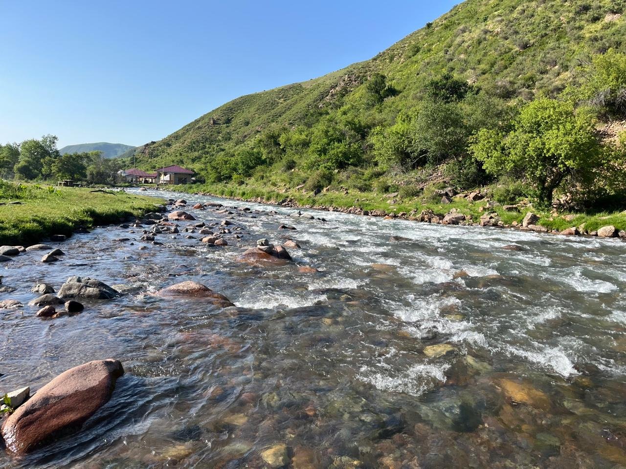 Beautiful Scenic Places on the way back to Almaty City
