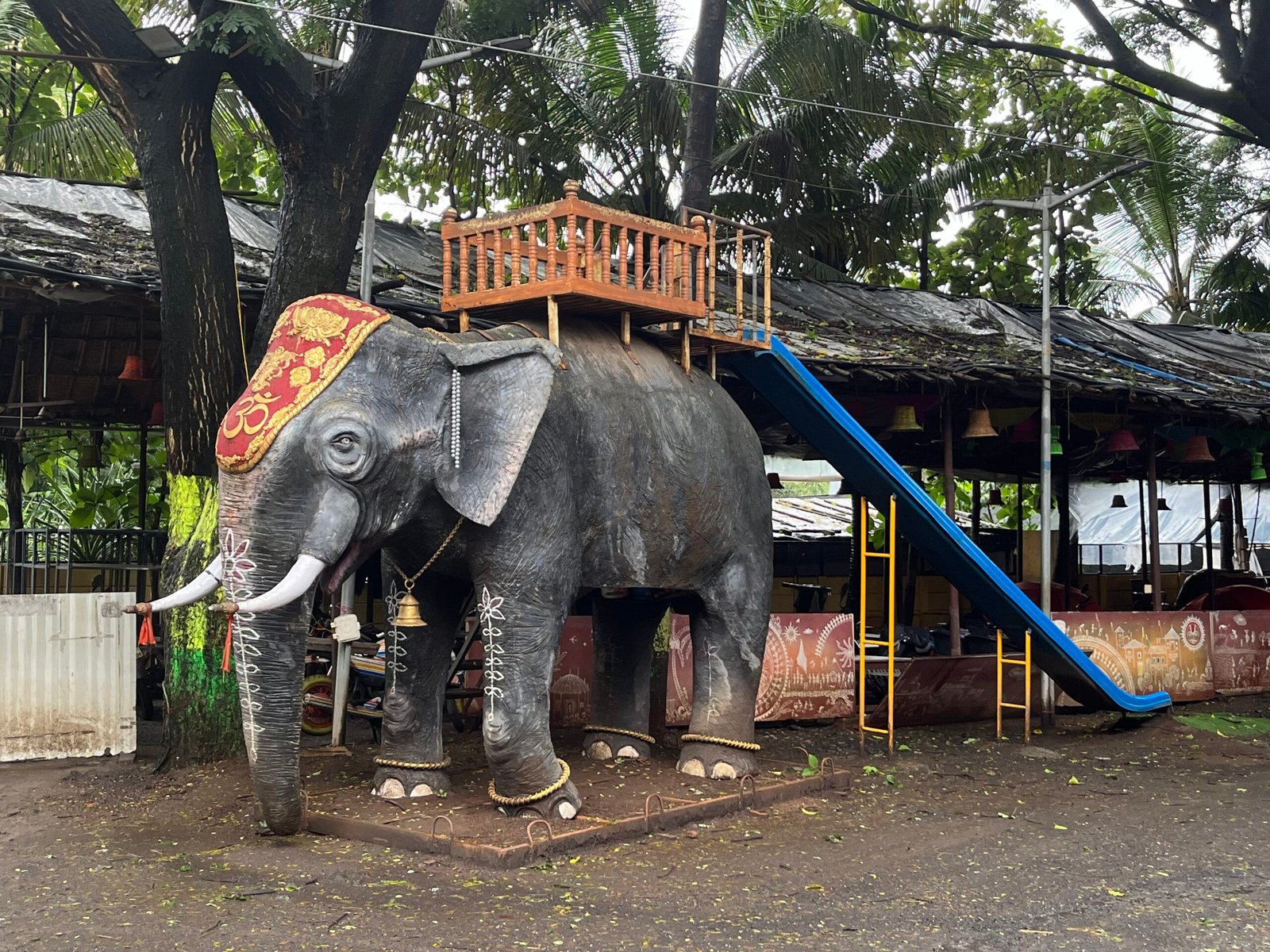 Slides at Sadhana Misal